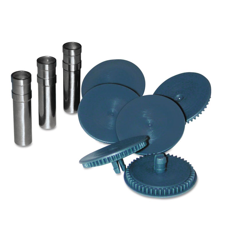 Swingline 74872 Replacement Punch Head for 160-Sheet High-Capacity Punch, 9/32 Diameter, Set of 3 Replacement Heads and 6 Discs - Image 1